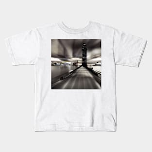 Melbourne Docklands Dramatic Landscape Photo Kids T-Shirt